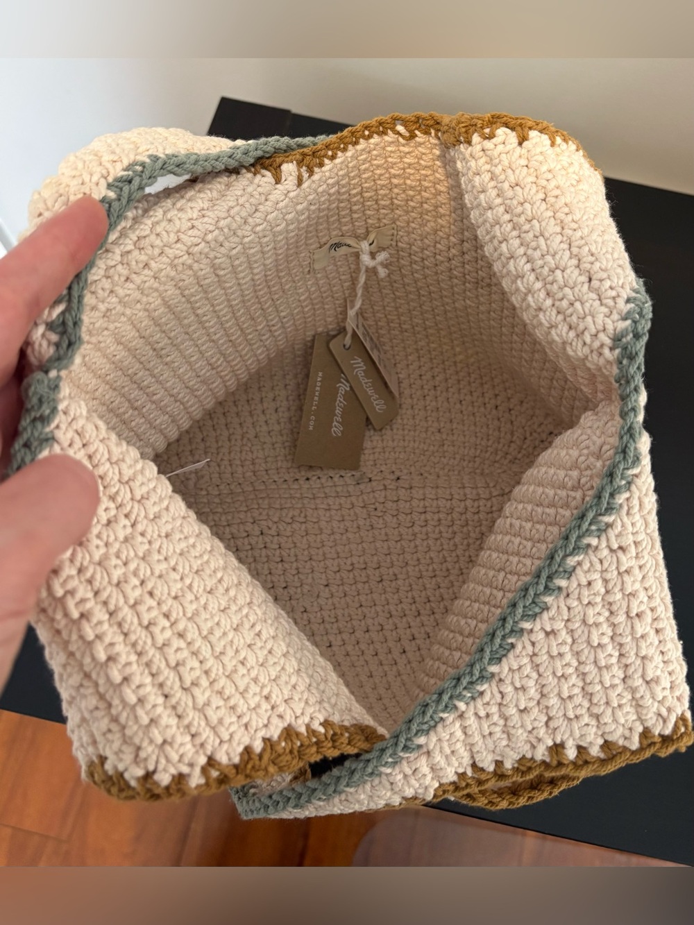Madewell Woven Crochet Shopper Bag - Picture 4 of 4